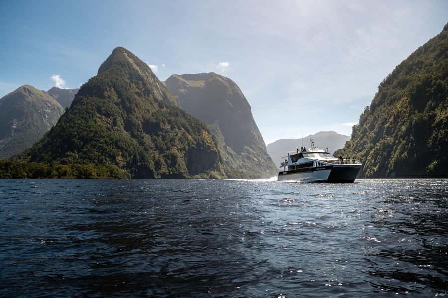 From Manapouri: Doubtful Sound Wilderness Day Trip - Crossing Wilmot Pass by bus: big angles, wet rainforest, and quick picture breaks
