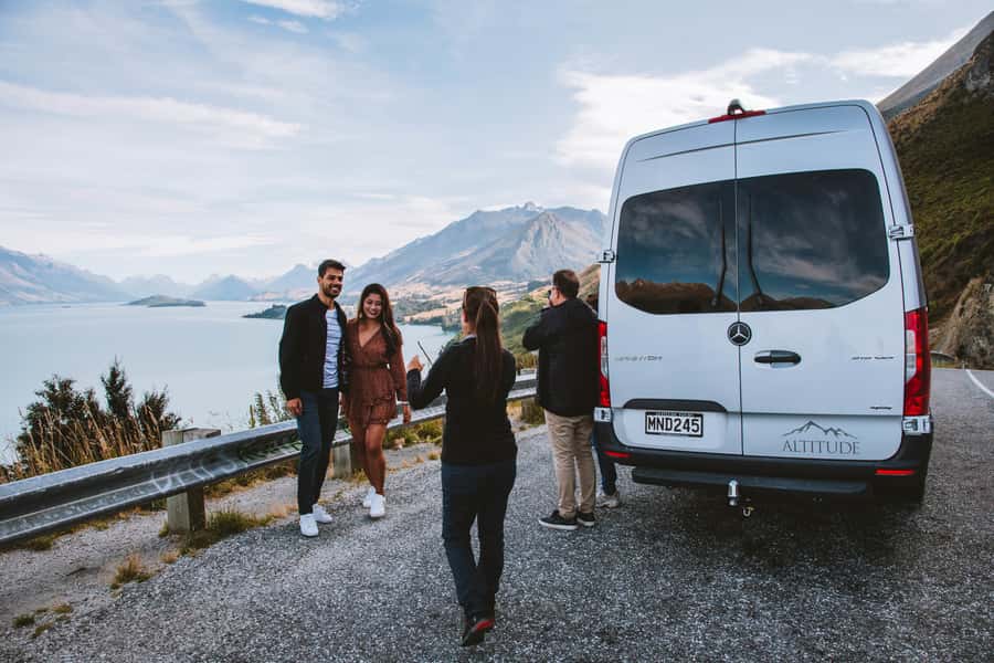 From Queenstown: Glenorchy and Paradise Scenic Half-Day Tour - Premium Mercedes van transfers, Wi-Fi, and how the day flows