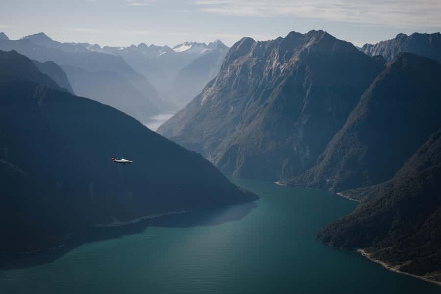 From Queenstown: Milford Sound Full-Day Trip by Plane & Boat - Milford Sound by Small Boat: Mitre Peak, Bowen Falls, and the Rest of the Hits