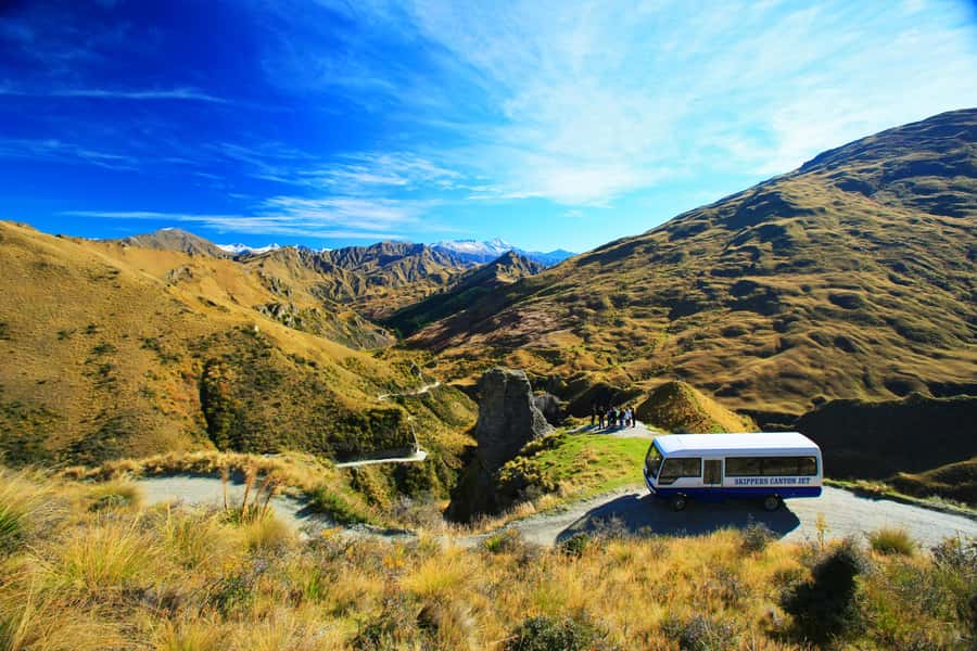 From Queenstown: Skippers Canyon Jet Boat Ride - The Canyon Drive Stops: Why the Photo Pull-Offs Feel Worth It