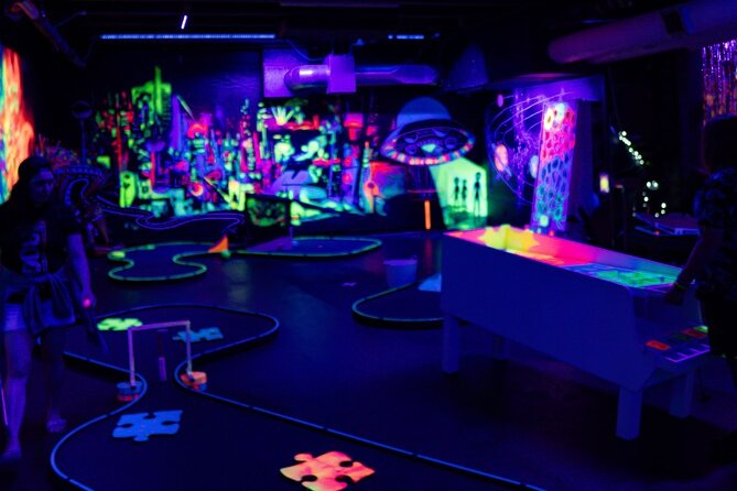 Glow in the Dark Mini Golf in Queenstown - Beyond Putting: 8 Interactive Mini-Games That Keep Things Moving
