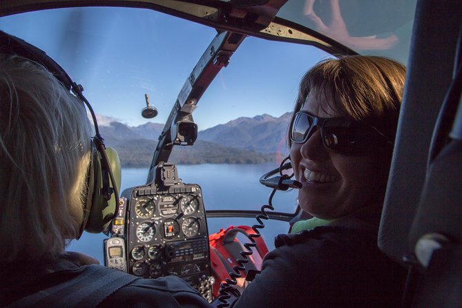 Guided Kepler Track Heli Hike - Stop 1, Lake Te Anau: the view warm-up before you go higher