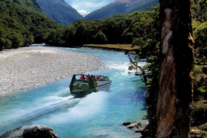 Jet Boat and Wilderness Walk Tour from Wanaka - Jet boat thrills: spins, shallow braids, and heated comfort