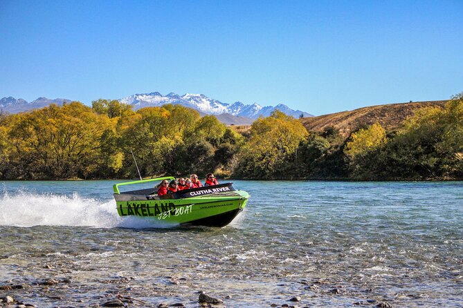 Lakeland Jet Boat Adventure - Clutha River - Lakeland Wanaka meet-up: simple, no fuss start