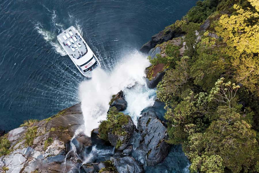 Milford Sound: Nature Cruise - Grand Views & Optional Lunch - Passing Bowen Falls and Mitre Peak in a tight 90 to 135 minute sailing