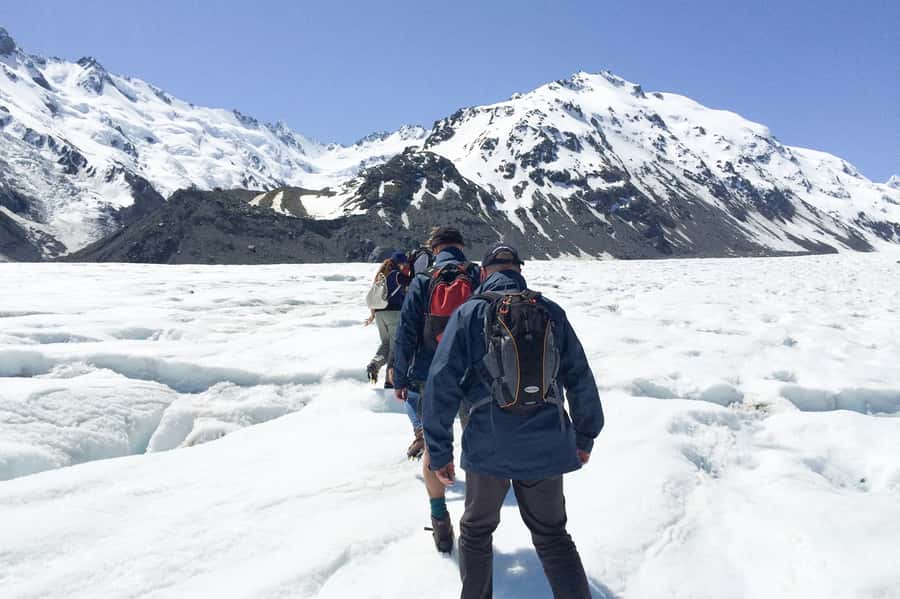 Mount Cook: 3 Hour Heli Hike to the Tasman Glacier - The Helicopter Ride Over Tasman Glacier Lake