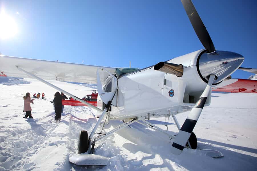 Mount Cook: Ski Plane and Helicopter Glacier Combo Flight - From Mount Cook Aerodrome Into the Tasman Valley on the Skiplane