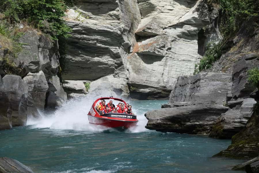 Queenstown: Shotover River Extreme Jet Boat Experience - Onboard reality: safety gear, heated rails, and the wetness factor