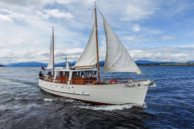 Scenic Cruise & Guided Walk on Historic Motor Yacht Lake Te Anau - Boarding the Faith: small-group comfort and real onboard storytelling