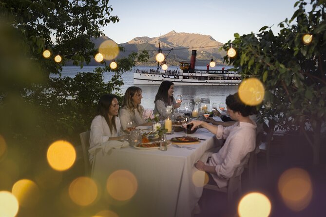 Walter Peak Gourmet BBQ Lunch & Queenstown Lake Cruise - Lake Wakatipu crossing: seats, steam, and quick photos