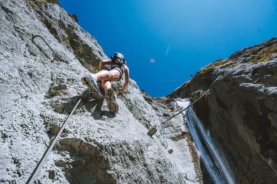 Wanaka: 4-Hour Intermediate Waterfall Cable Climb - The 4-Hour Flow: Practice, Climb, Lunch at the 60m Waterfall, Then Down Again